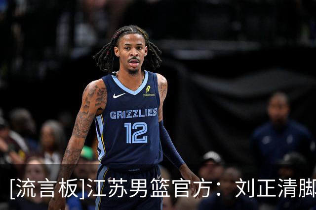[流言板]江苏男篮官方：刘正清脚踝不慎严重扭伤，预计伤停2-3周